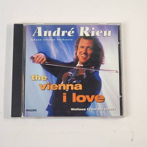 André Rieu, Johann Strauss Orchestra the vienna i love [CD] - Picture 1 of 3